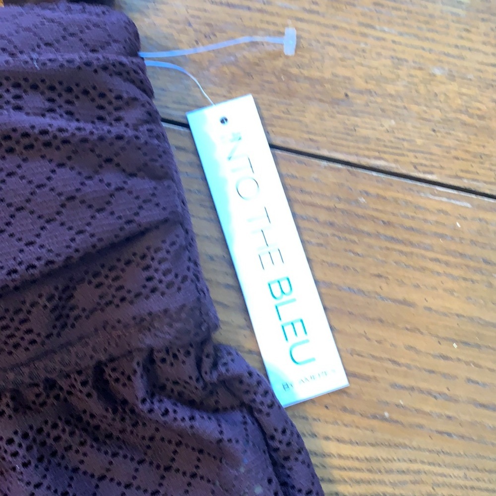 NWT Bleu Rod Beatties Halter Crochet Tankini Top - Picture 3 of 6